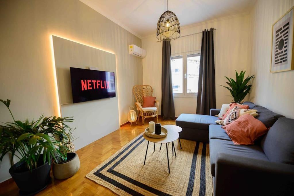 Boho Luxury 2 Bedroom Apartment, Acropolis Museum View Atenas Exterior foto
