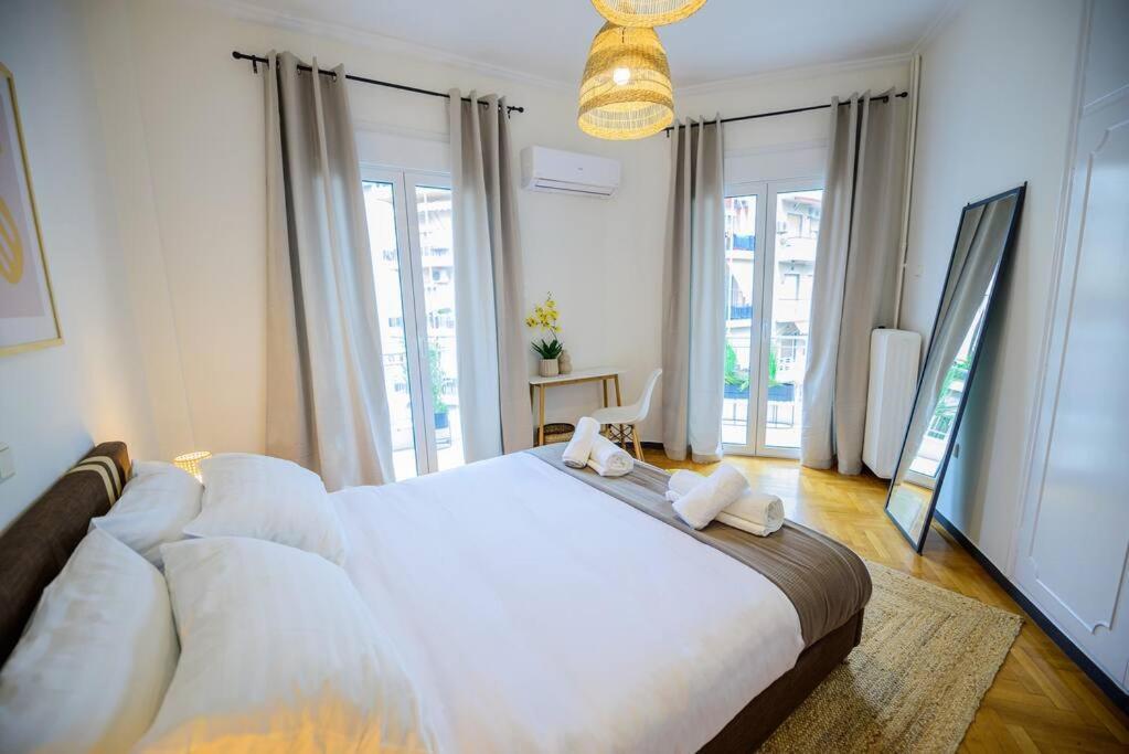 Boho Luxury 2 Bedroom Apartment, Acropolis Museum View Atenas Exterior foto