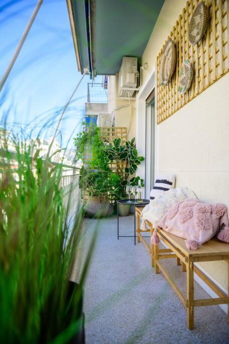 Boho Luxury 2 Bedroom Apartment, Acropolis Museum View Atenas Exterior foto